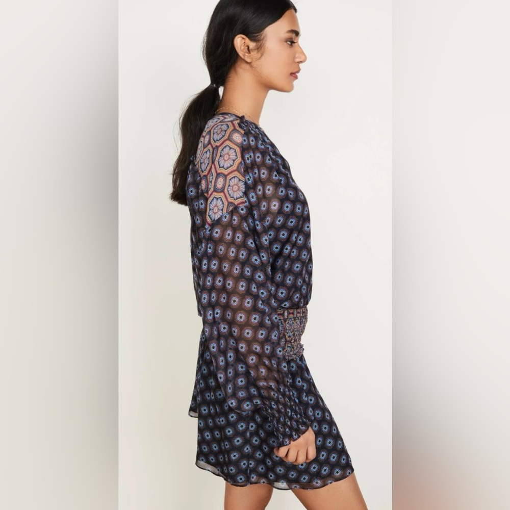 RAMY BROOK NY long sleeve silky dress - Picture 4 of 10